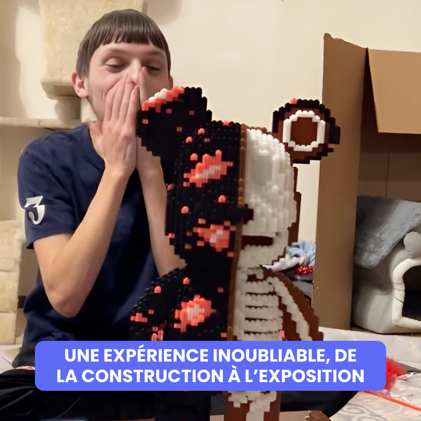 Pixi Bear™ Ours Géant de 43 cm à Assembler