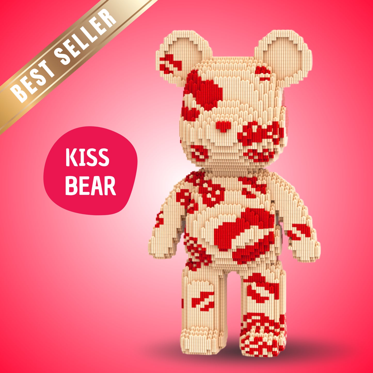 Pixi Bear™ Ours Géant de 43 cm à Assembler