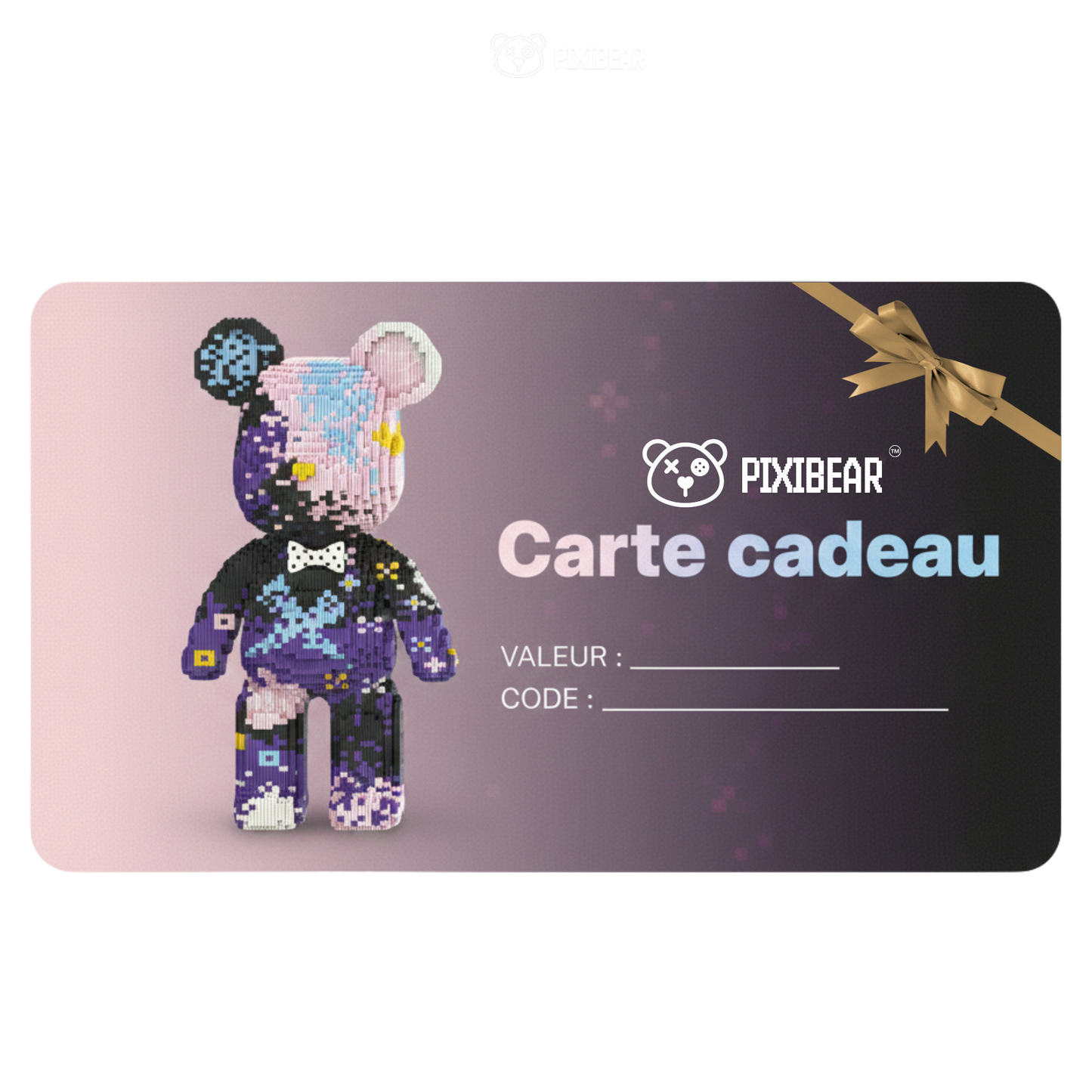 Carte cadeau Pixibear