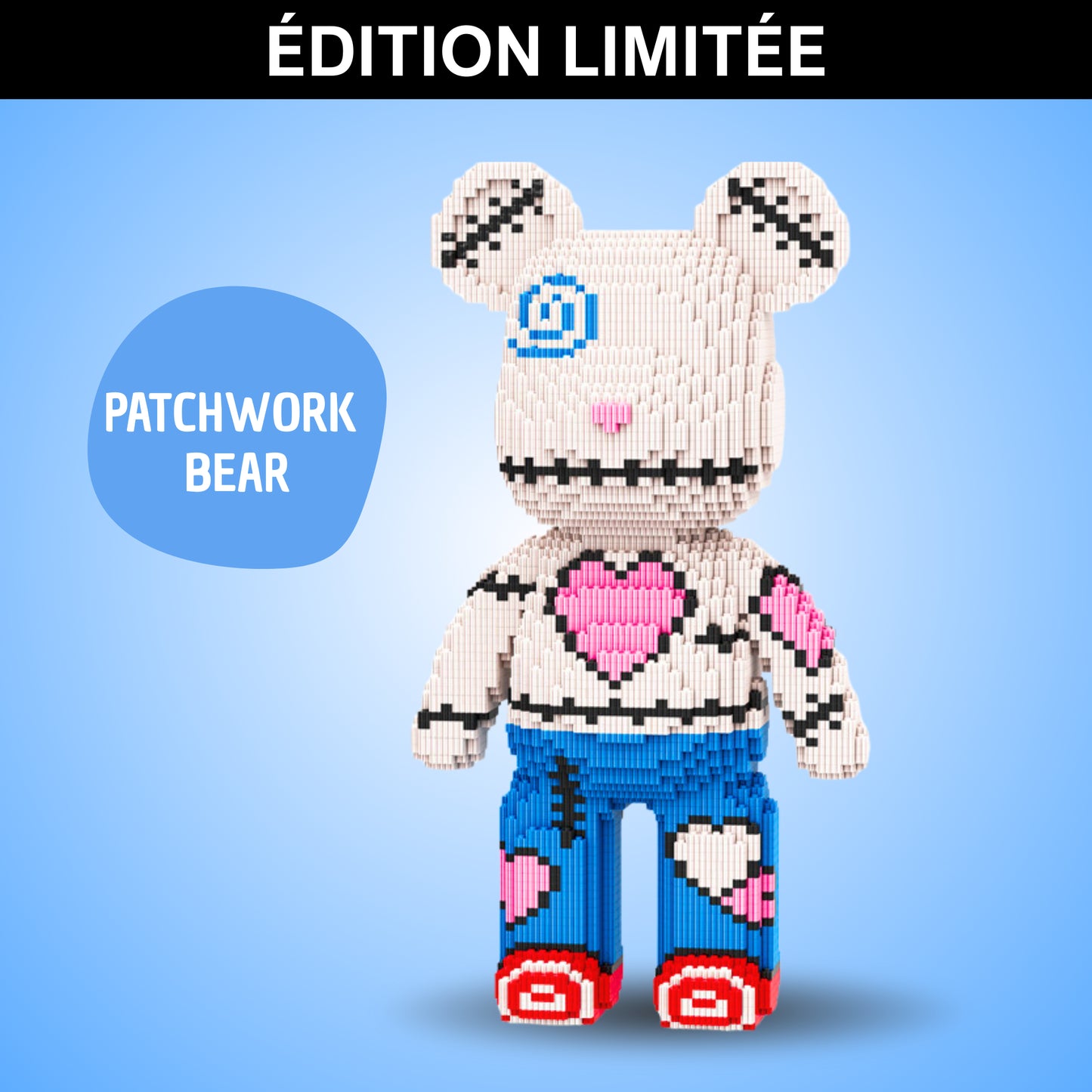 Pixi Bear™ Ours Géant de 43 cm à Assembler