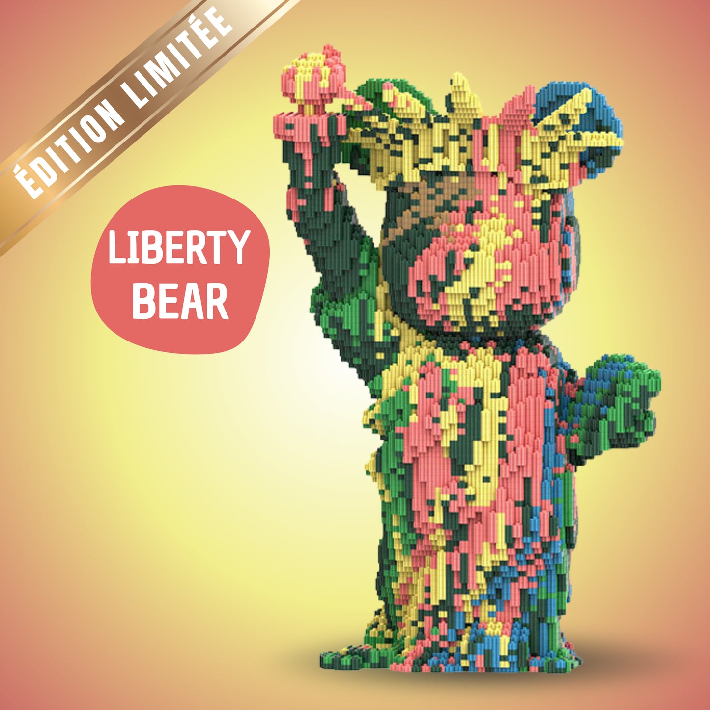 Pixi Bear™ Ours Géant de 43 cm à Assembler