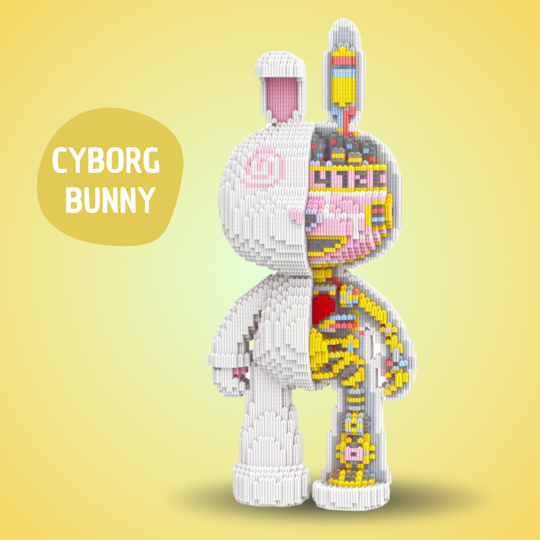 Pixi Bunny™ Lapin Géant de 55 cm à Assembler