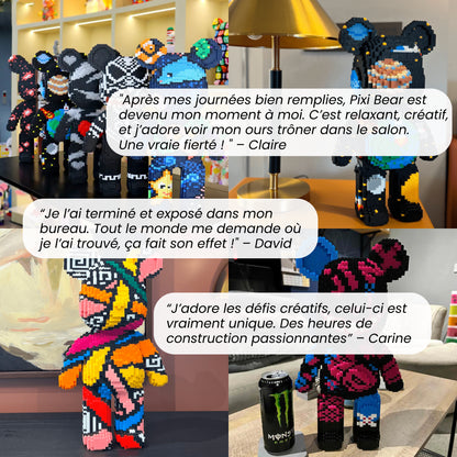 Pixi Bear™ Ours Géant de 43 cm à Assembler
